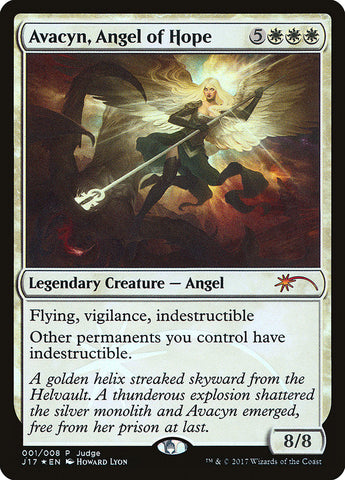 Avacyn, Angel of Hope [Judge Gift Cards 2017] Magic: The Gathering