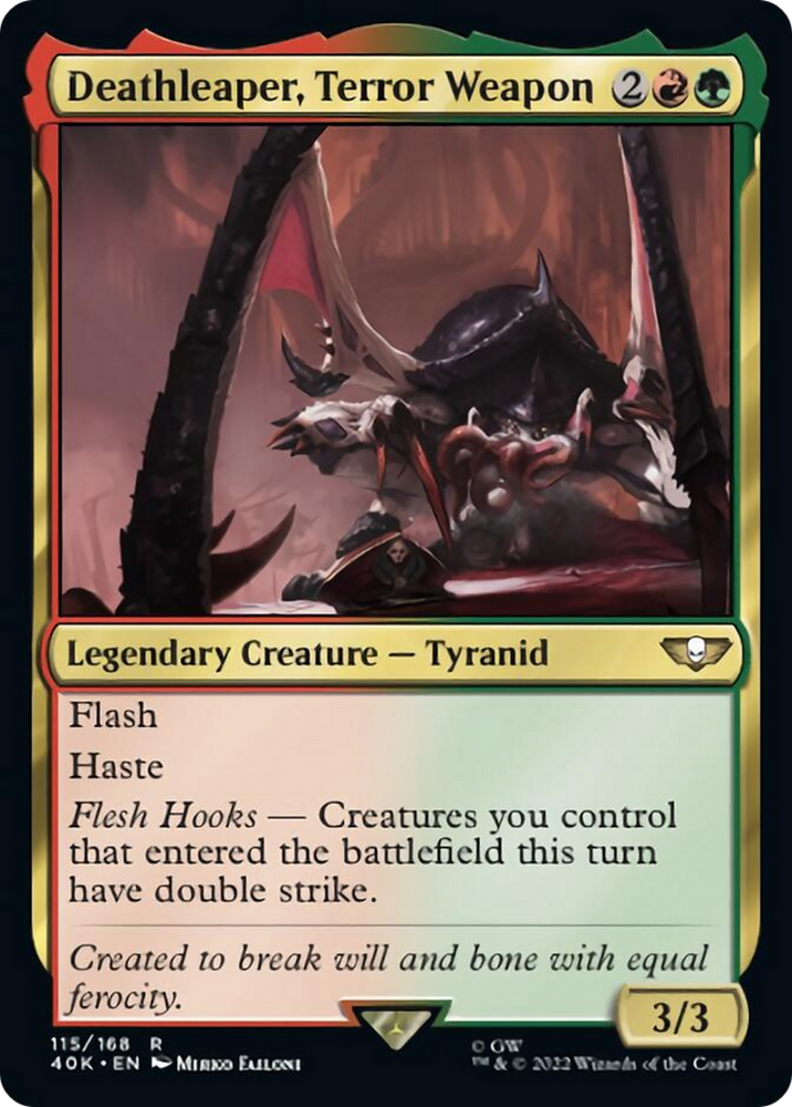 Deathleaper, Terror Weapon [Warhammer 40,000] Magic: The Gathering