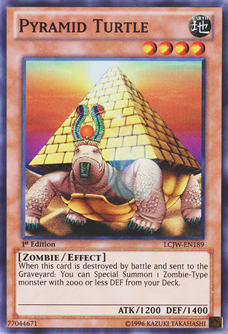 Pyramid Turtle [LCJW-EN189] Super Rare