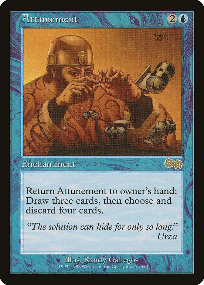 Attunement [Urza's Saga] Magic: The Gathering