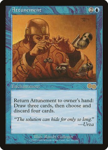 Attunement [Urza's Saga] Magic: The Gathering