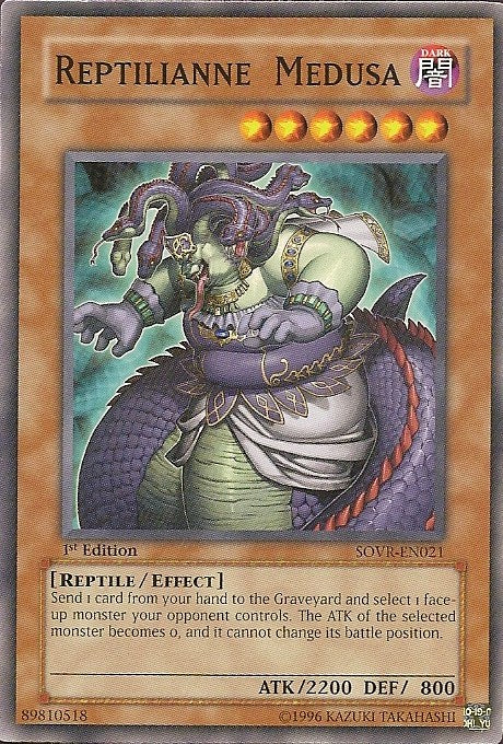 Reptilianne Medusa [SOVR-EN021] Common Yu-Gi-Oh!