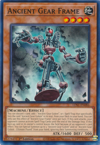 Ancient Gear Frame [LDS1-EN086] Common Yu-Gi-Oh!