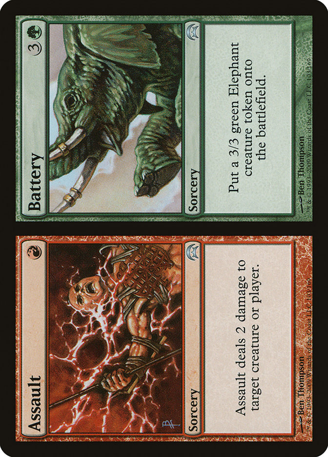 Assault // Battery [Planechase] Magic: The Gathering