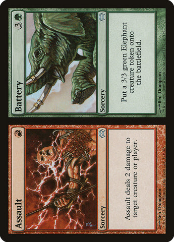 Assault // Battery [Planechase] Magic: The Gathering