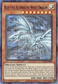 Blue-Eyes Alternative White Dragon (Purple) [LDS2-EN008] Ultra Rare Yu-Gi-Oh!