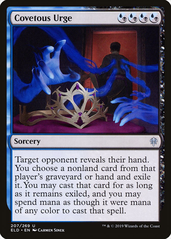 Covetous Urge [Throne of Eldraine] Magic: The Gathering