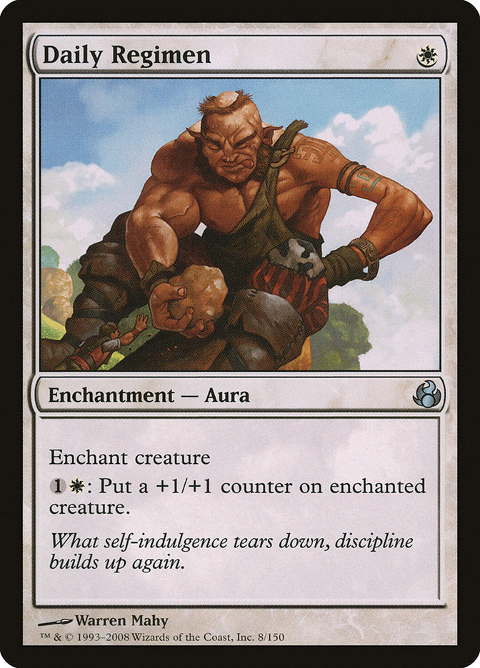 Daily Regimen [Morningtide] Magic: The Gathering