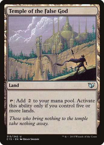 Temple of the False God [Commander 2015] Magic: The Gathering