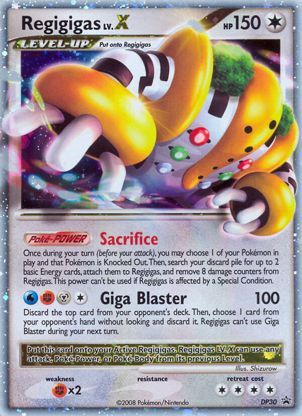 Regigigas LV.X (DP30) [Diamond & Pearl: Black Star Promos] Pokémon