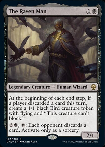 The Raven Man [Dominaria United] Magic: The Gathering