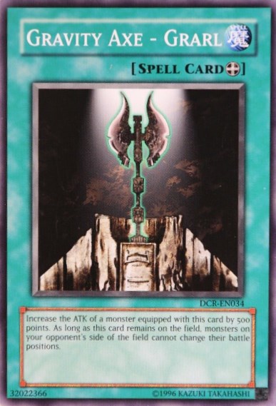Gravity Axe - Grarl [DCR-EN034] Common Yu-Gi-Oh!