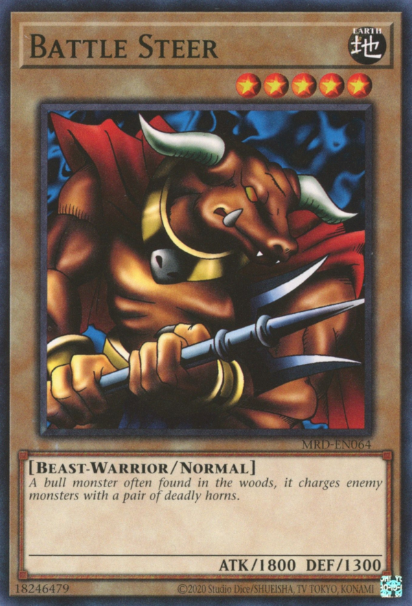 Battle Steer [MRD-EN064] Common Yu-Gi-Oh!