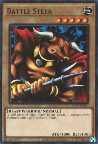 Battle Steer [MRD-EN064] Common Yu-Gi-Oh!