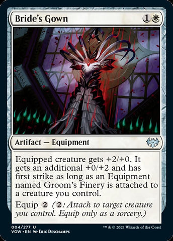 Bride's Gown [Innistrad: Crimson Vow] Magic: The Gathering
