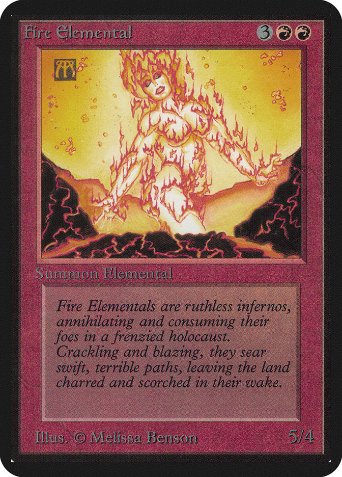 Fire Elemental [Alpha Edition] Magic: The Gathering