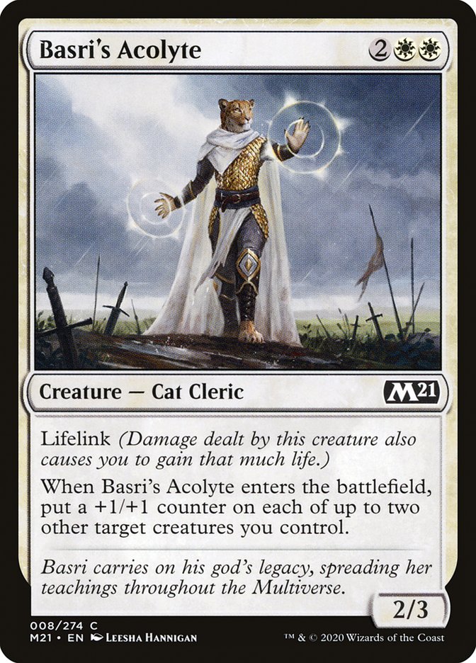 Basri's Acolyte [Core Set 2021] Magic: The Gathering