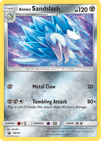 Alolan Sandslash (SM127) [Sun & Moon: Black Star Promos] Pokémon