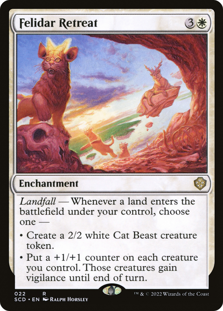 Felidar Retreat [Starter Commander Decks] Magic: The Gathering