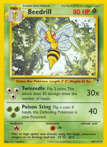 Beedrill (20/110) [Legendary Collection] Pokémon