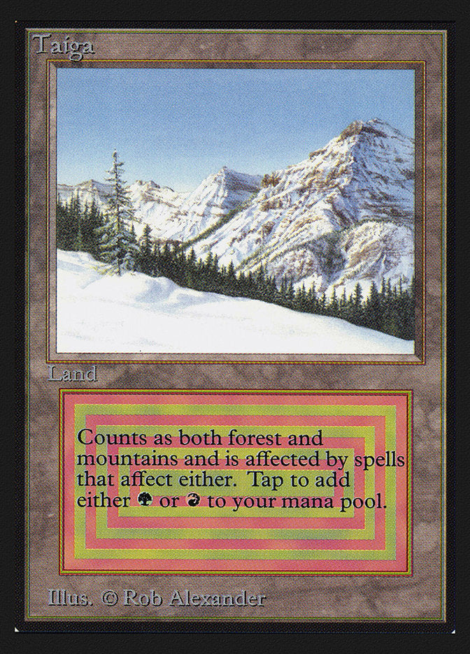 Taiga [International Collectors' Edition] Magic: The Gathering