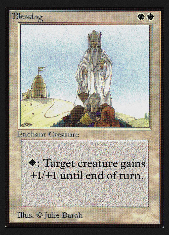 Blessing [International Collectors' Edition] Magic: The Gathering