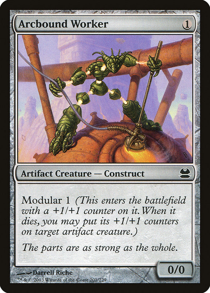 Arcbound Worker [Modern Masters] Magic: The Gathering
