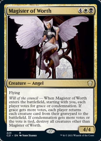 Magister of Worth [Commander 2021] Magic: The Gathering