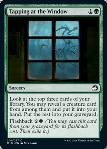 Tapping at the Window [Innistrad: Midnight Hunt] Magic: The Gathering