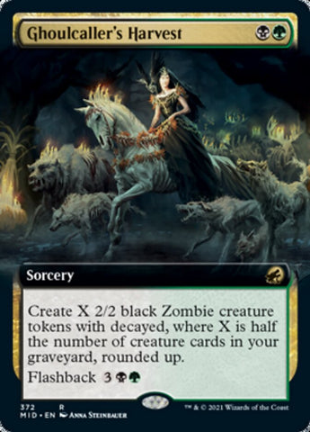 Ghoulcaller's Harvest (Extended Art) [Innistrad: Midnight Hunt] Magic: The Gathering