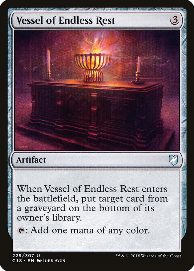 Vessel of Endless Rest [Commander 2018] Magic: The Gathering