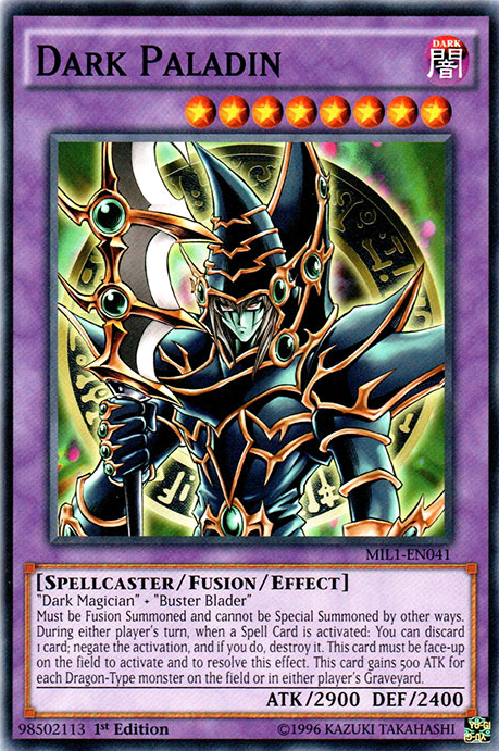 Dark Paladin [MIL1-EN041] Common Yu-Gi-Oh!