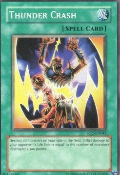 Thunder Crash [IOC-EN043] Common Yu-Gi-Oh!