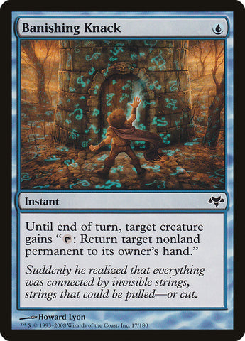 Banishing Knack [Eventide] Magic: The Gathering