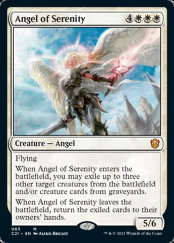 Angel of Serenity [Commander 2021] Magic: The Gathering