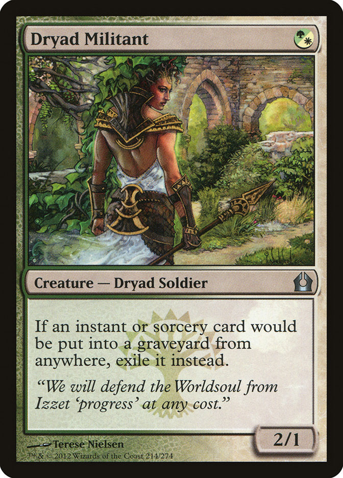 Dryad Militant [Return to Ravnica] Magic: The Gathering