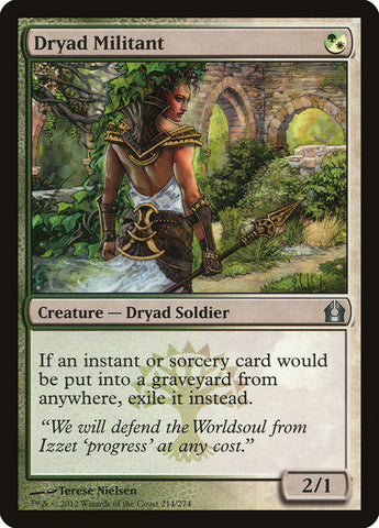 Dryad Militant [Return to Ravnica] Magic: The Gathering