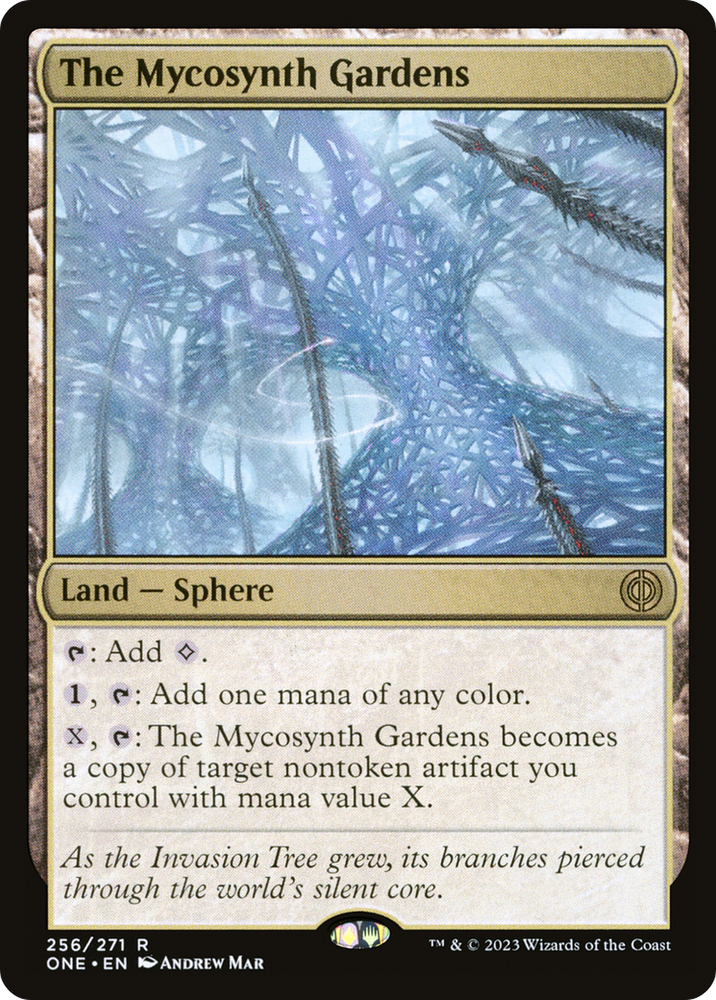 The Mycosynth Gardens [Phyrexia: All Will Be One] Magic: The Gathering