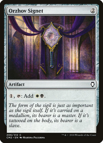 Orzhov Signet [Commander Anthology Volume II] Magic: The Gathering