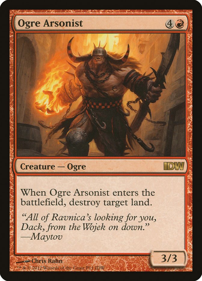 Ogre Arsonist [IDW Comics 2013] Magic: The Gathering