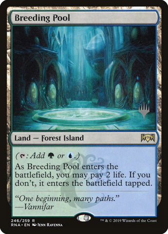 Breeding Pool (Promo Pack) [Ravnica Allegiance Promos] Magic: The Gathering