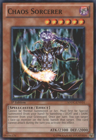Chaos Sorcerer [SDDC-EN014] Common Yu-Gi-Oh!