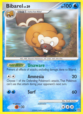 Bibarel (32/100) [Diamond & Pearl: Stormfront] Pokémon