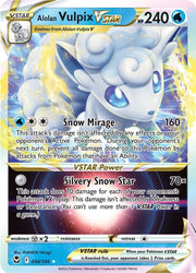Alolan Vulpix VSTAR (034/195) [Sword & Shield: Silver Tempest] Pokémon