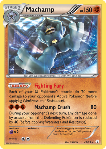 Machamp (42/83) [XY: Generations] Pokémon