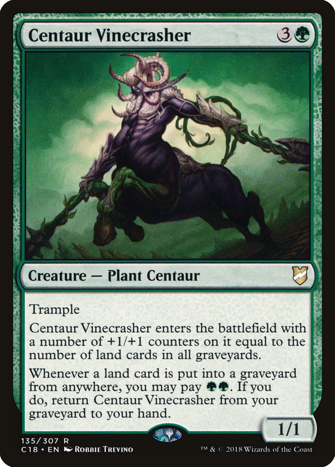 Centaur Vinecrasher [Commander 2018] Magic: The Gathering