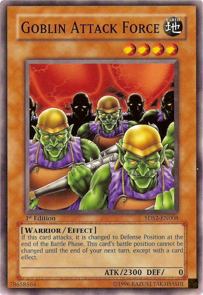 Goblin Attack Force [5DS2-EN008] Common Yu-Gi-Oh!