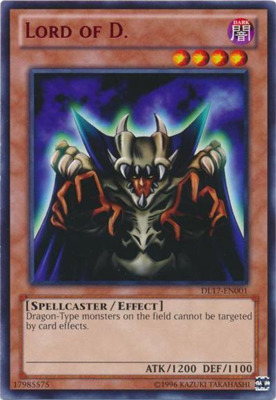 Lord of D. (Green) [DL17-EN001] Rare Yu-Gi-Oh!