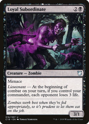 Loyal Subordinate [Commander 2018] Magic: The Gathering