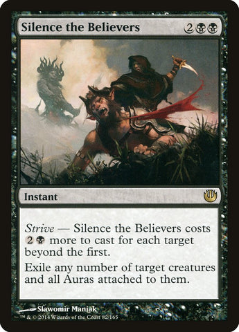 Silence the Believers [Journey into Nyx] Magic: The Gathering